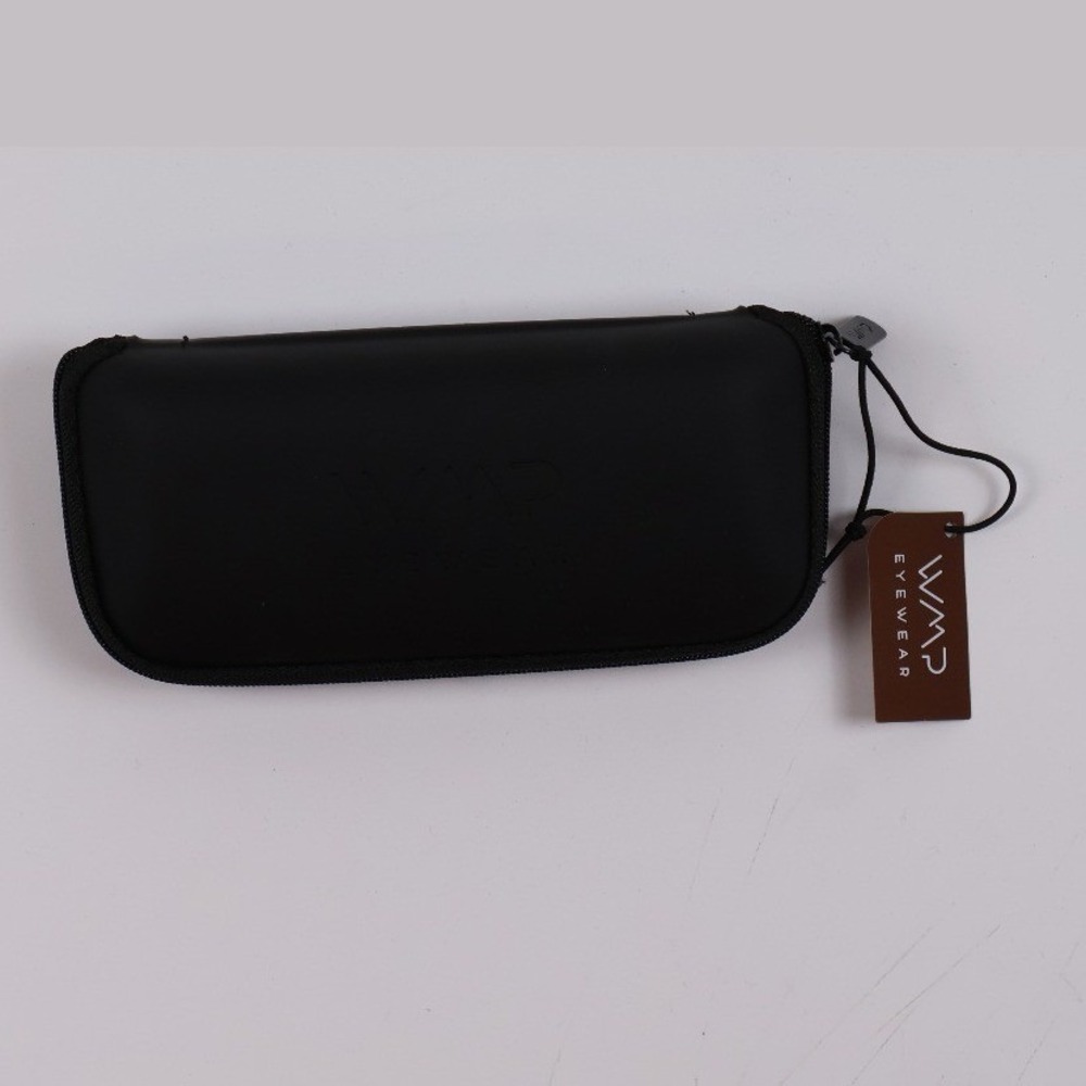 WMP Eyewear Sunglasses Case CASE03-BLK Black Solid NWT